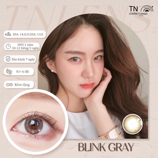 Kính áp tròng BLINK GRAY 14.0 - Độ cận 0->6 - Hsd 6->8 tháng
