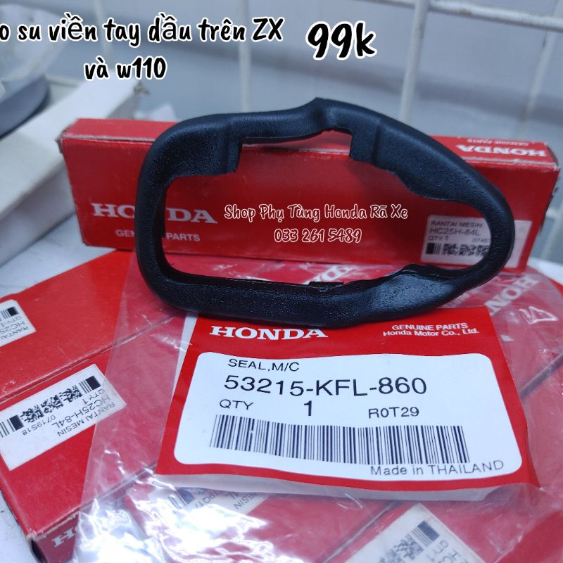 Cao su viền tay dầu thắng dĩa W110 thái và ZX zin Made in Thailand