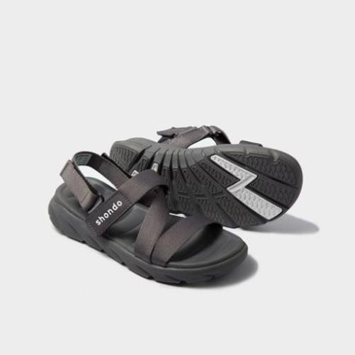 [Xả] [Sanz]{SALE} GIÀY SANDAL SHAT-SHONDO F6 SPORT XÁM [Sẵn Hàng] '