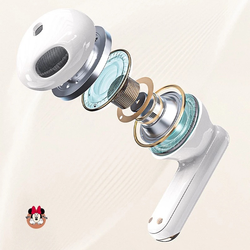 Tai Nghe Nhét Chụp Chup Tai Bluetooth Không Dây Chống ồn Blutooth Chơi Chơi Game Tai Nghe Pro Gameming Gaming Disney Mickey Mouse Gấu Dâu Tây Lotso Mini Android Earbud Earphone TWS Earphones Có Mic