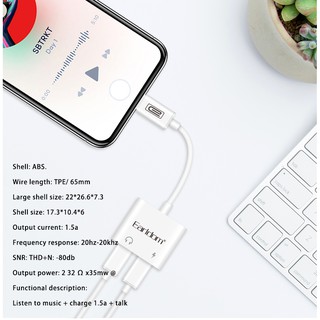 Jack Chuyển Lightning 2 in 1 Earldom OT-33 (Ra 2 Cổng Lightning)