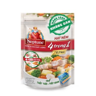 HẠT NÊM NEPTUNE 4 TRONG 1 VỊ HEO 150G - 350G