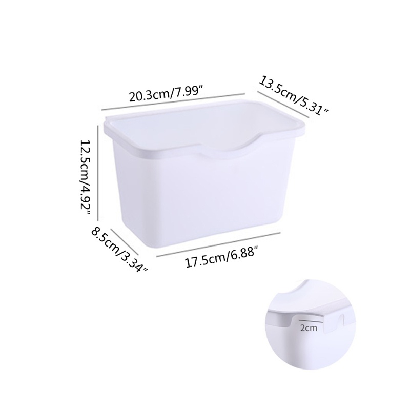 Hộp Đựng Rác Gắn Cửa Tủ Bếp Thiết Kế Tiện Lợi Dễ Dùng