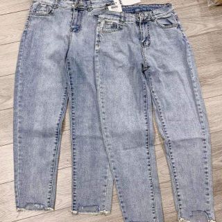 Combo 2 Quần bò baggy nữ
