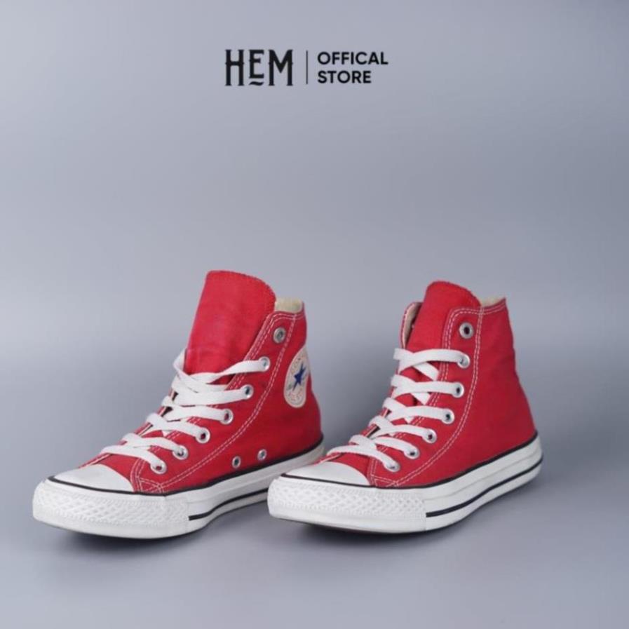 🥑 GIÀY NAM CONVERSE HIGH RED( ĐỎ CỔ CAO) REAL 2HAND COND(ĐỘ MỚI) 9+ 🤙 🍂