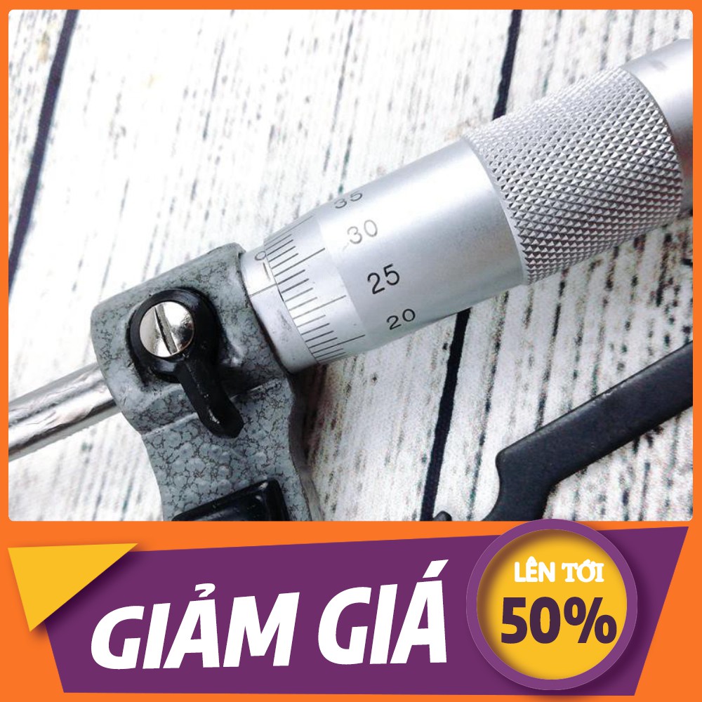 [SALE] [GIÁ TỐT] Thước đo dây đồng - panme 0-25mm cơ khí điện cơ thước kẹp cặp đo ngoài - phụ tùng quạt