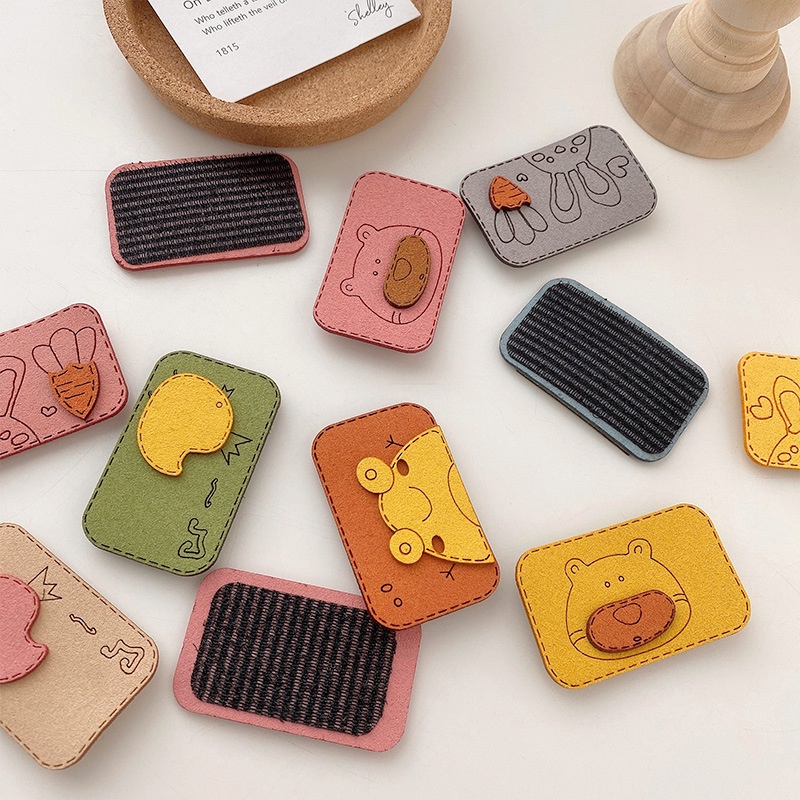 Kẹp Tóc Hình Dáng Động Vật Dễ Thương Phong Cách Hàn Quốc Cho Bé Gái