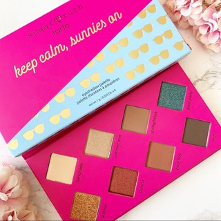 Bảng phấn mắt Tarte sugar rush keep calm, sunnies on eyeshadow palette