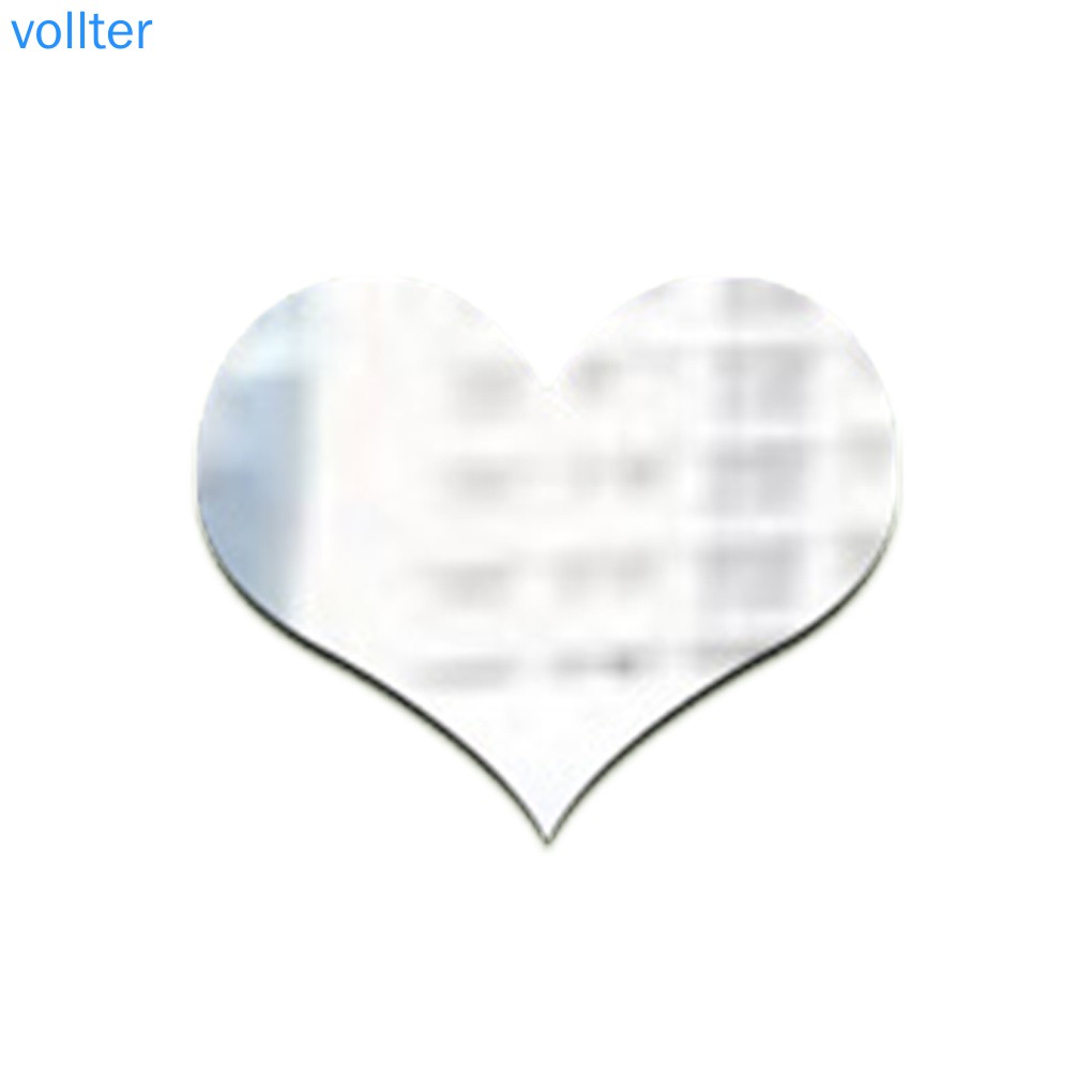 Sticker Chữ Cái Tráng Gương Dán Tường Trang Trí