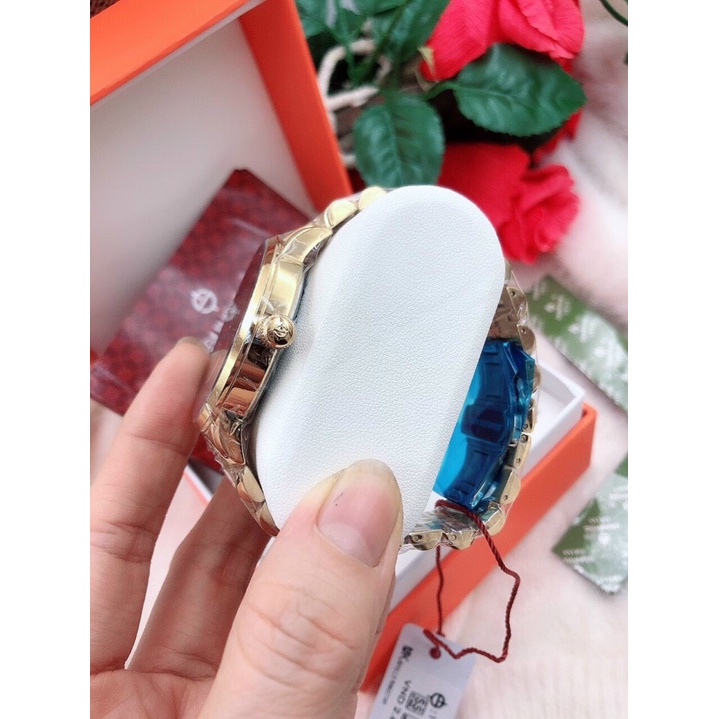 Đồng Hồ Nam SUNRISE 1146SA - Vàng Mặt Đen - Authentic