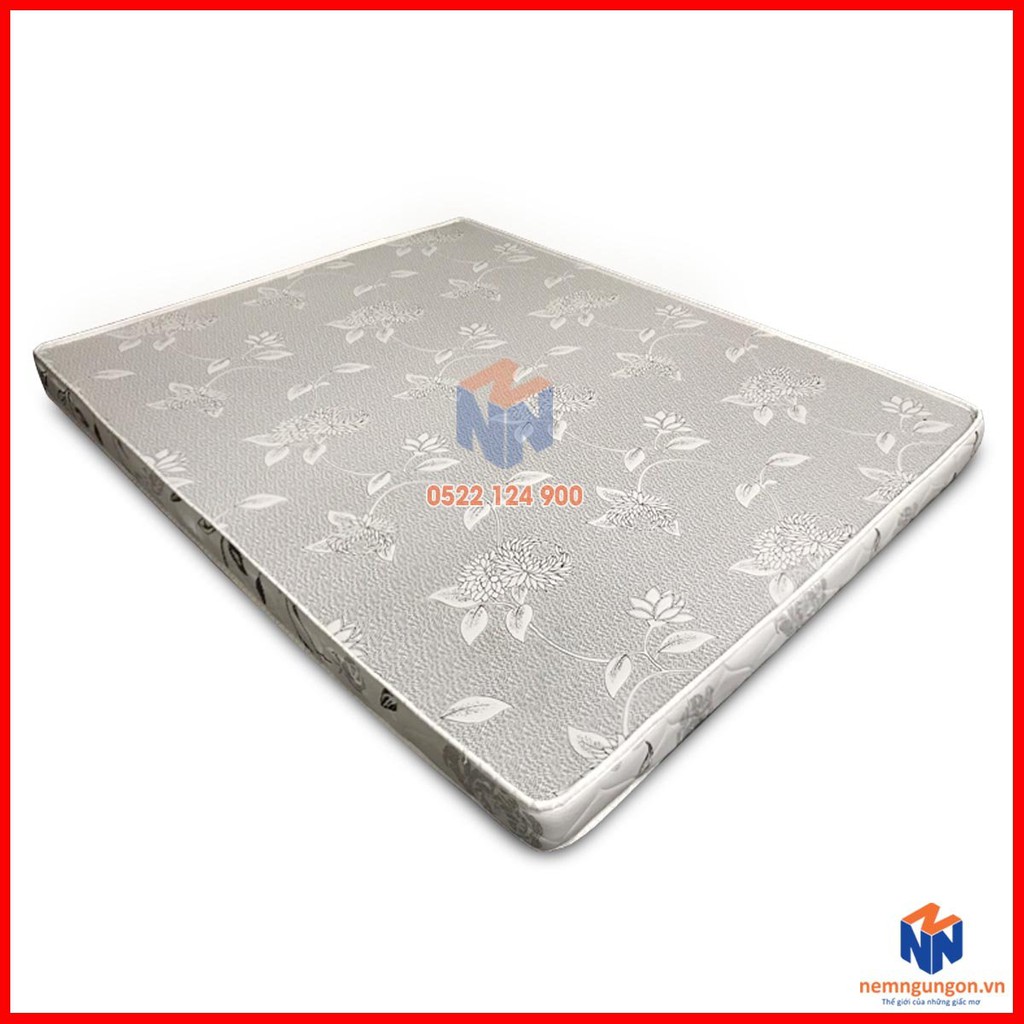 Áo bọc nệm vải gấm Đan Mạch cao cấp - 2 mặt khóa kéo cho nệm thẳng, dày 5cm đến 10cm - Giao màu ngẫu nhiên
