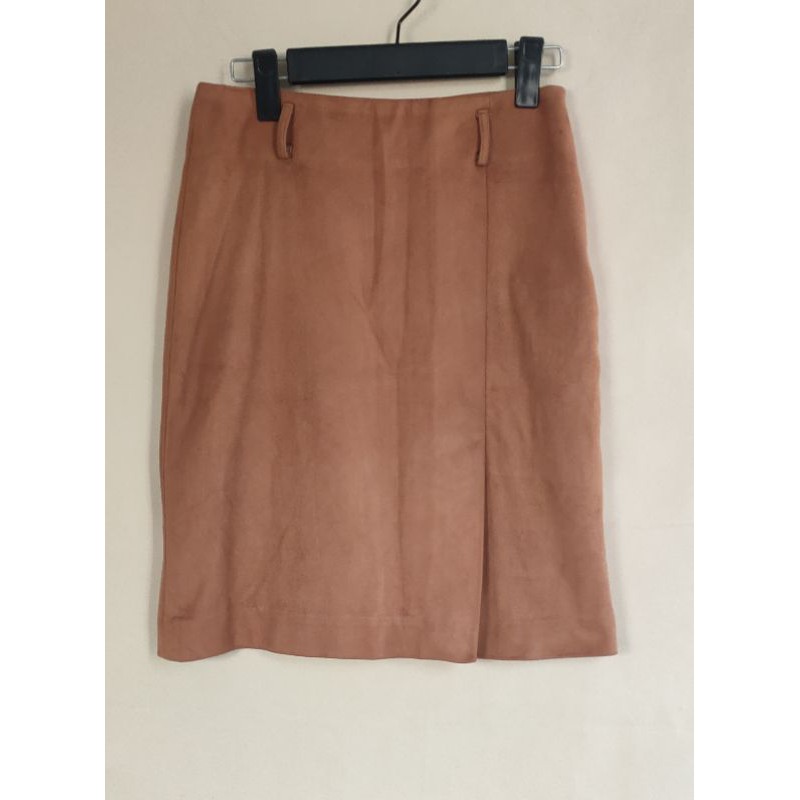 Chân váy Da Lộn sz M