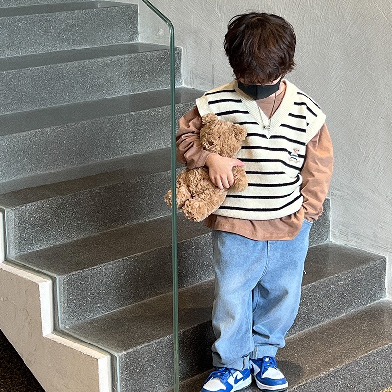 Áo Len Gile Cho Bé -Chất Liệu Len Cao Cấp Hãng AMBB.KIDS, MTINY QUEEN - Hàng Quảng Châu Loại 1 - 4 Mẫu