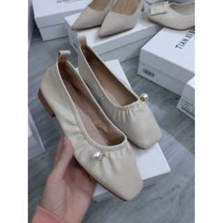 Giày búp bê siêu mềm, viên ngọc tháo được nha