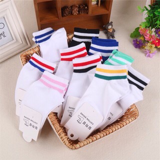 COMBO 03 đôi tất nữ kẻ cổ Hàn Quốc ( Trộn Màu)
