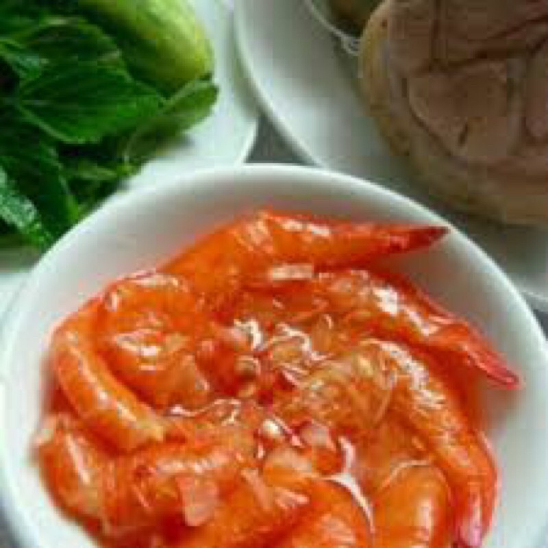Tôm chua bà duệ, tôm chua huế hũ 400g