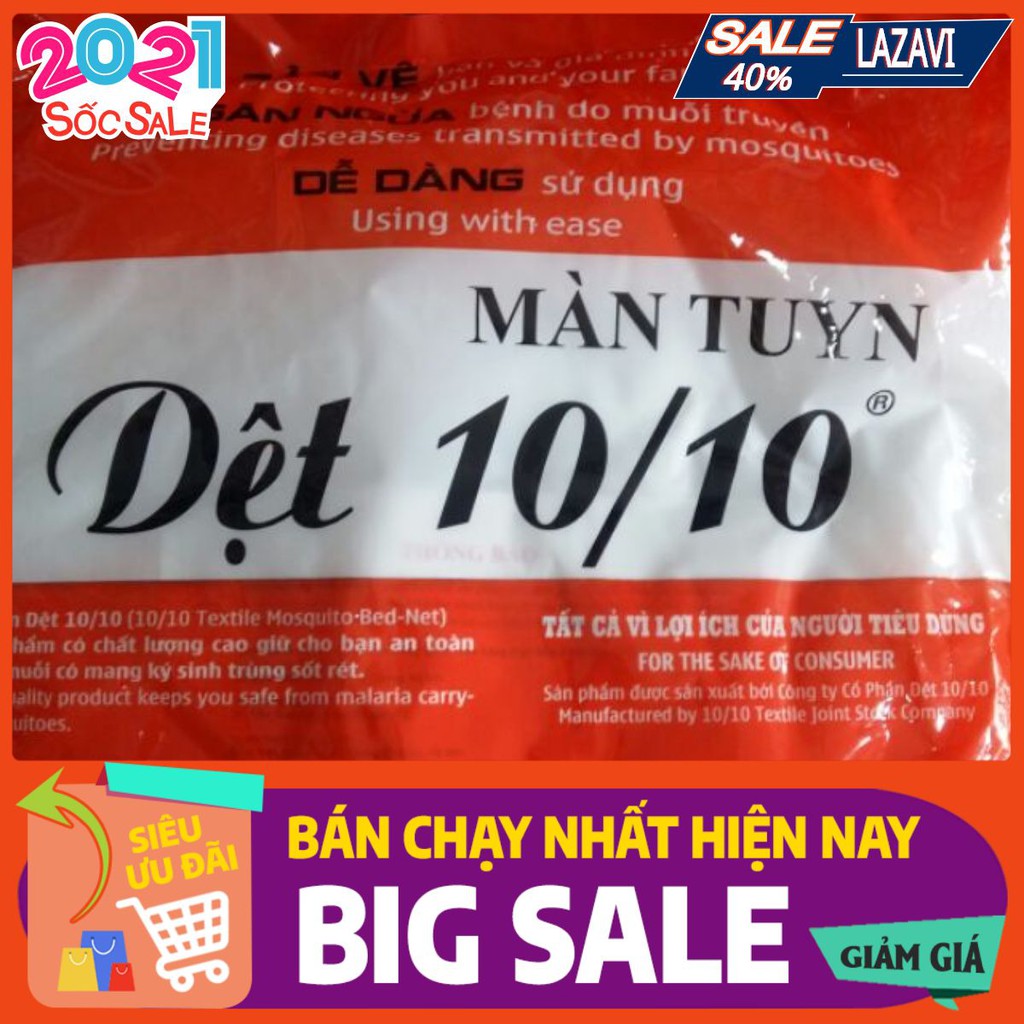 Màn tuyn dệt 10/10.đủ kích thước