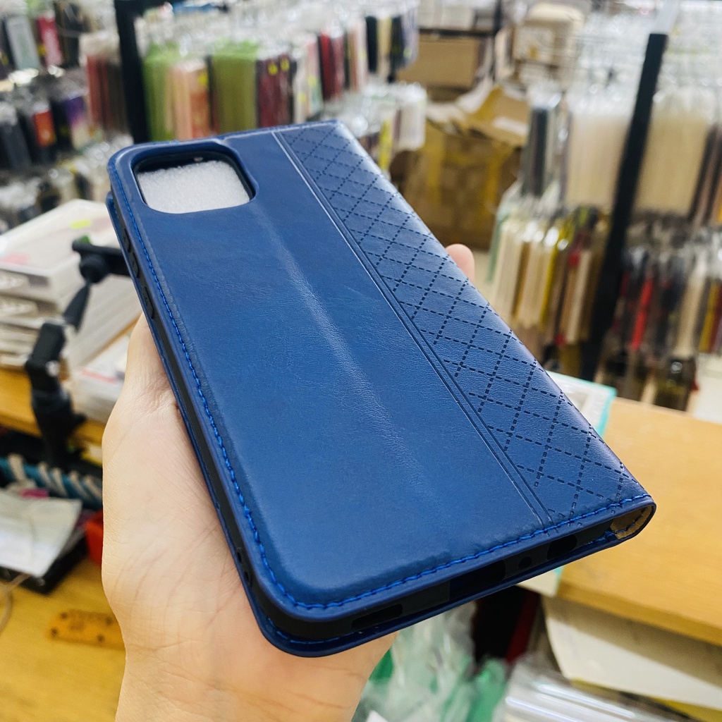 Bao Da_ LishenỐp lưng 2 mặt Sumsung J7 PRO J730 A14 A34 A13 A04S A04 A23 A73 A54 5G Nắp Gập Hít Nam Châm Dạng Ví