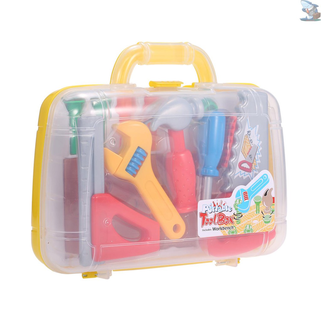 Bộ Đồ Chơi Dụng Cụ Sửa Chữa Bằng Nhựa Cho Bé