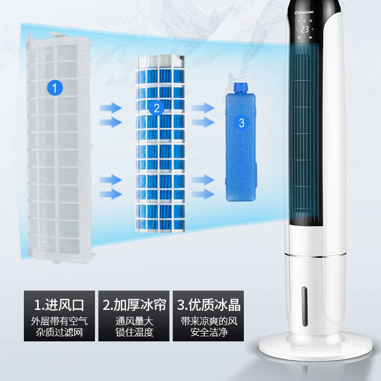 Quạt cây điều hòa không khí quạt làm mát không khí【quạt】Quạt điều hòa không khí Changhong quạt nước làm mát tháp quạt là