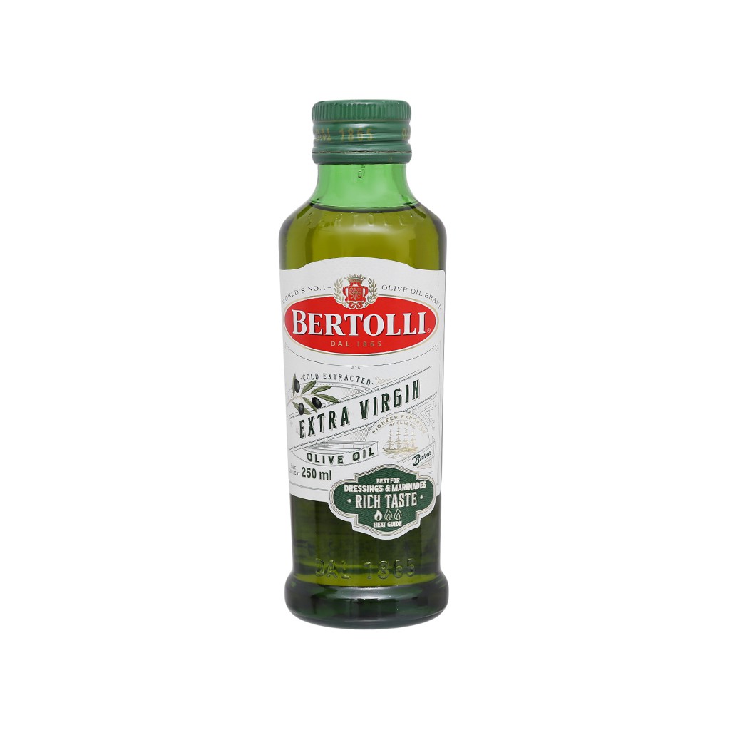 Dầu olive Extra Virgin Bertolli chai 250ml