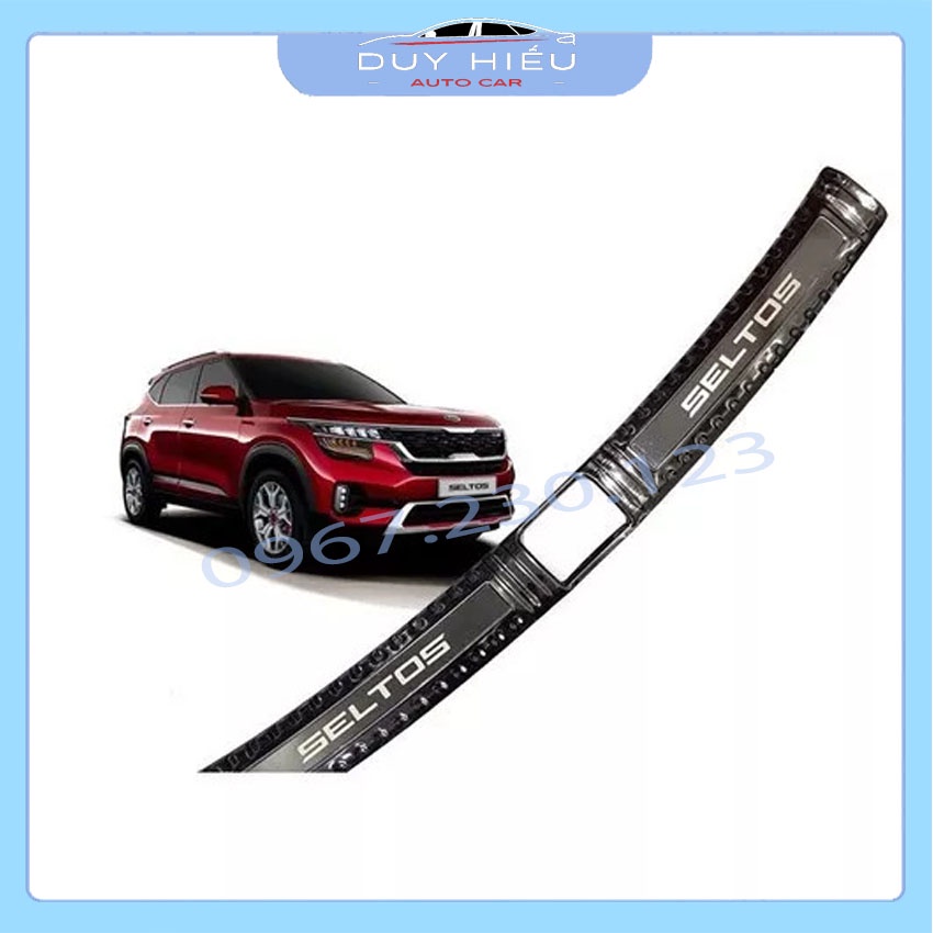 Bộ ốp chống trầy bậc cốp trong Titan dành cho xe Kia Seltos 2020