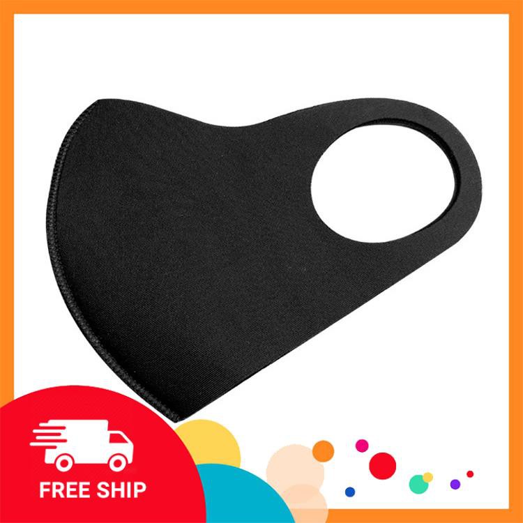 Khẩu Trang ROG Phản Quang 7 Màu Vải Poly 2 Da Cao Cấp 3D Mask