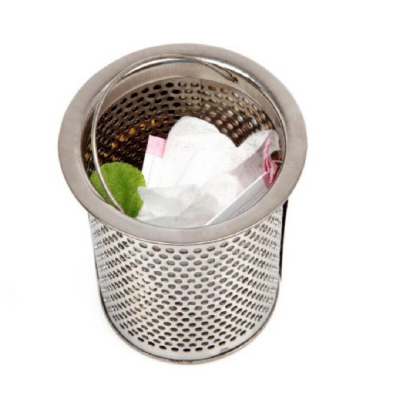 Rọ Lọc Rác Lọc Bã Cặn Bồn Rửa Bát Chất Liệu Inox Không Gỉ