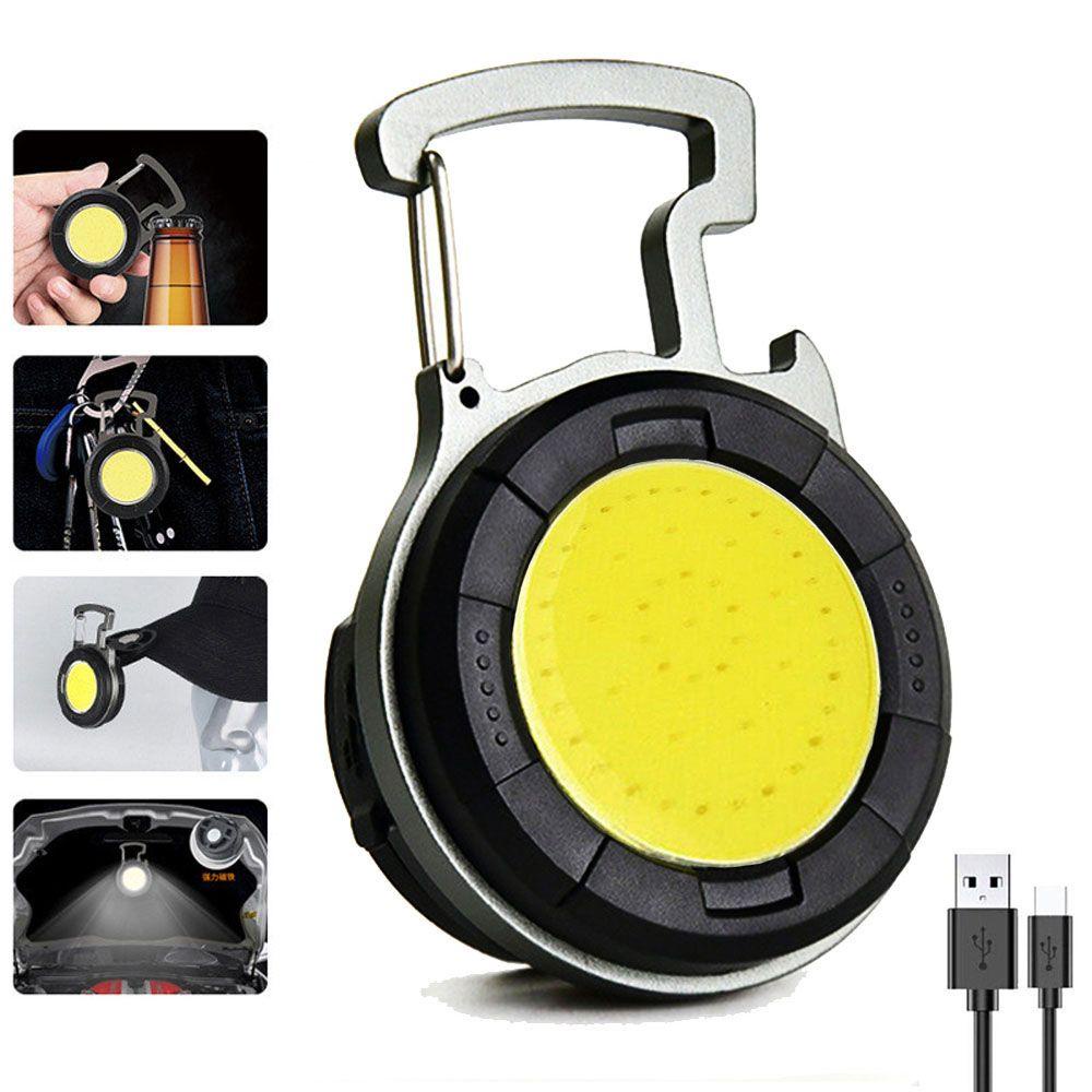 Đèn Pin COB Mini Cầm Tay Đa Ứng Dụng Cho Hoạt Động Cắm Trại Ngoài Trời