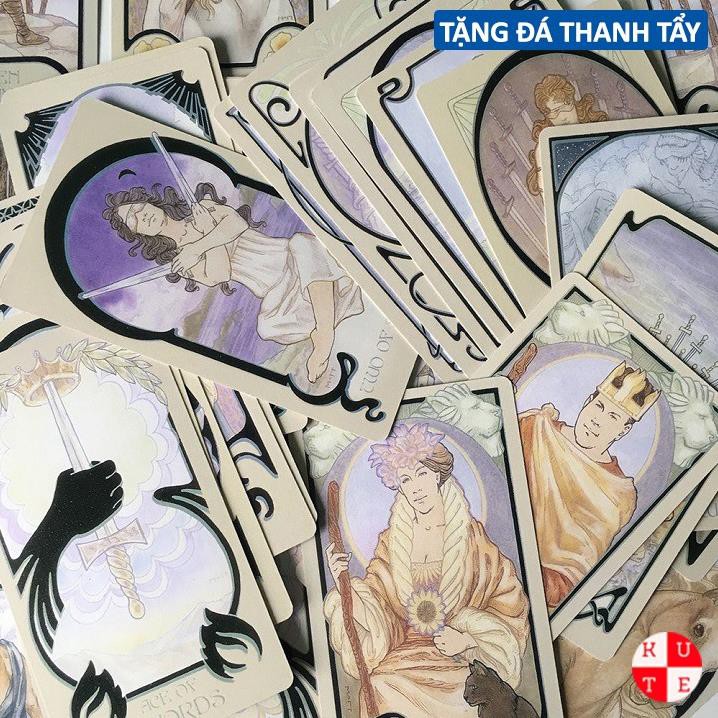 Bài Tarot Ethereal Visions Illuminated 80 Lá Bài Tặng File Tiếng Anh Và Đá Thanh Tẩy