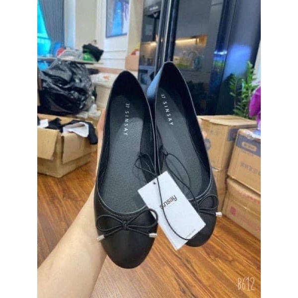 Giày búp bê nơ Auth