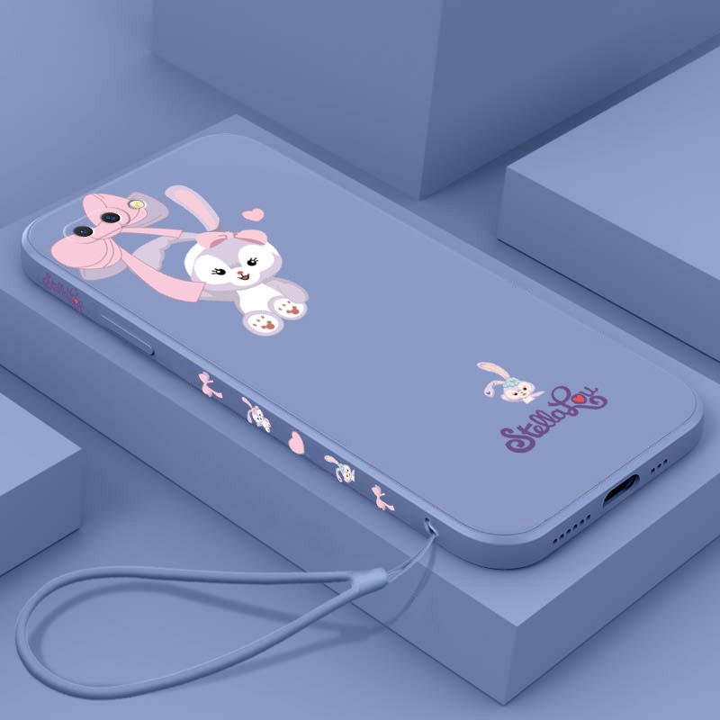Ốp Lưng TPU Mềm Có Dây In Hình Hoạt Hình Cho oppo f1s/a83/a71/a73