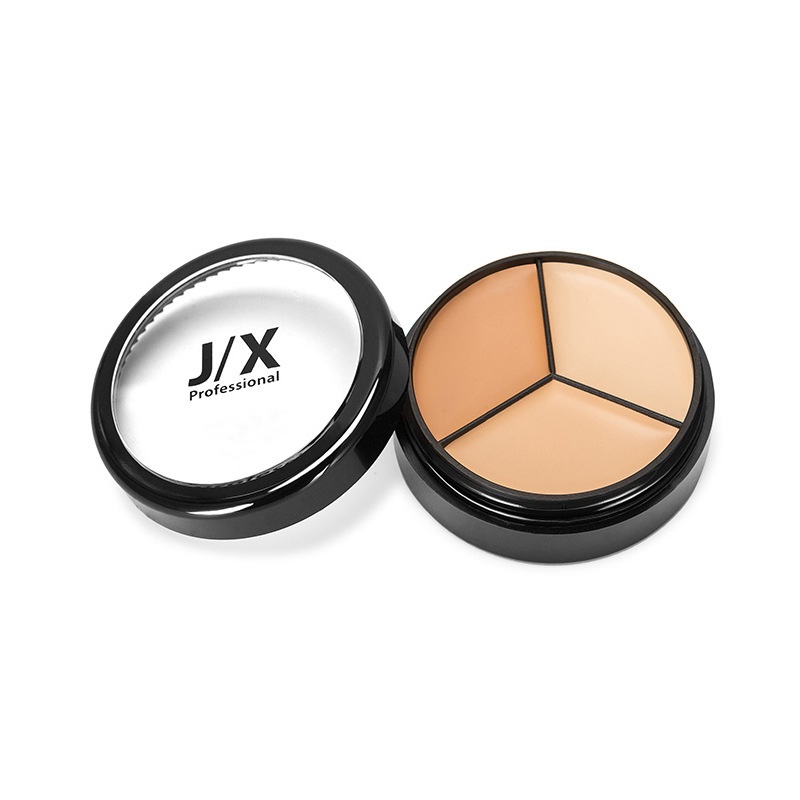J / X Kem Che Khuyết Điểm Chuyên Nghiệp / jx Ba Màu Che Phủ Đốm Đen / Mụn Cho Mặt