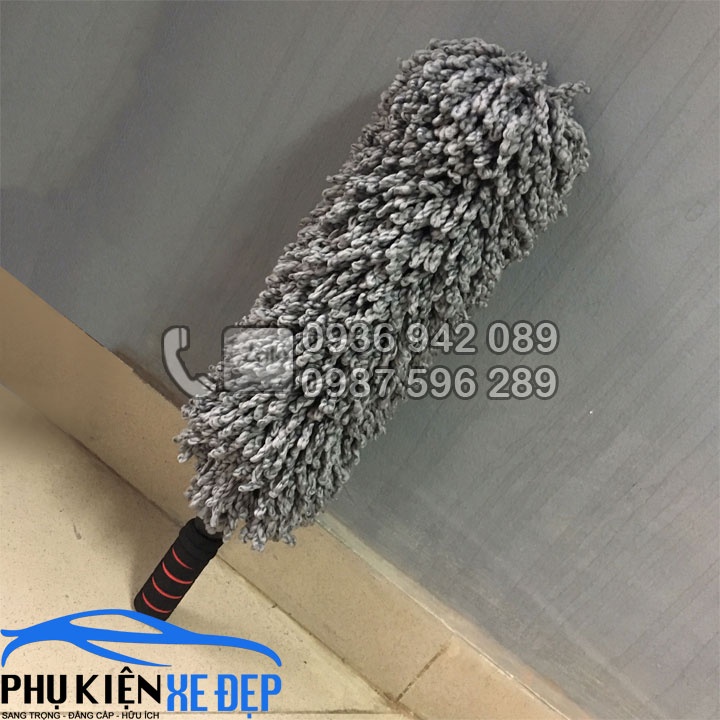 Chổi Lau Bụi Xe Ô Tô Hàng Loại I Sợi Dầu Chuyên Dụng Sợi Siêu Mịn Microfiber - Chổi Lau Bụi Cho Văn Phòng, Gia Đình