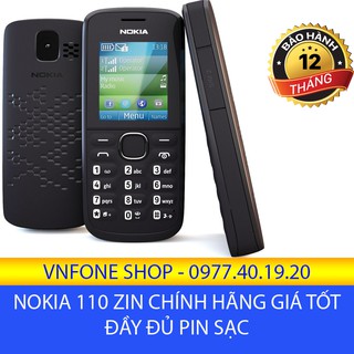 Điện thoại nokia 110 zin chính hãng bảo hành 12 tháng