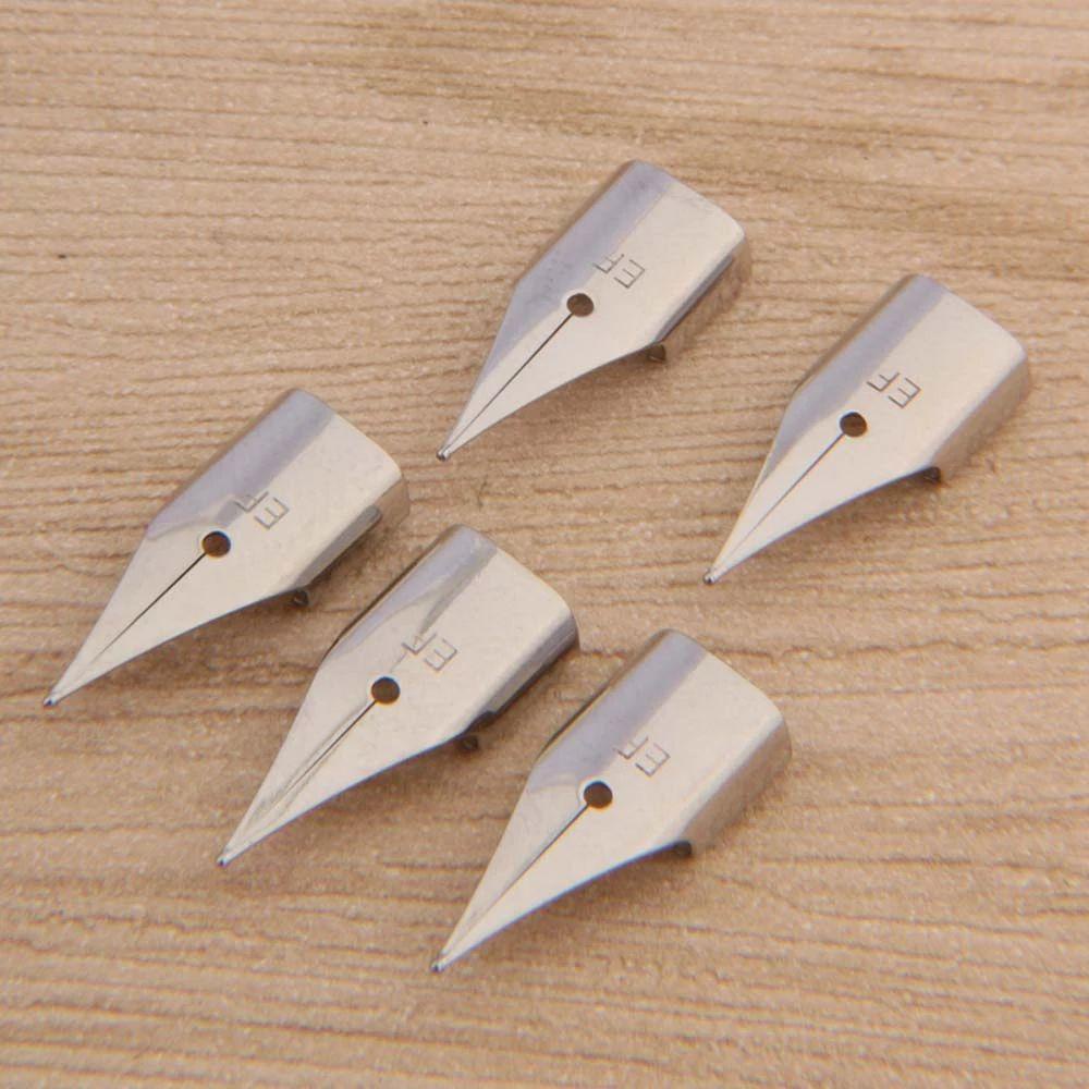 Bộ 5 Bút Bi Ngòi 0.38mm/0.5mm Kiểu Dáng Xinh Xắn|Bút Máy Bằng Thép Không Gỉ Hero 359