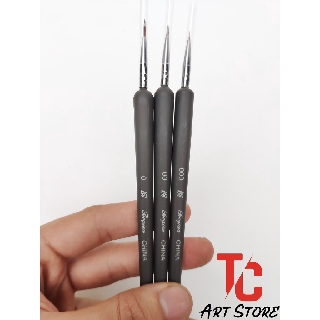 Cọ Vẽ Đầu Nhọn, Cọ Vẽ Đầu Tròn, Cọ Vẽ Bogian - Bán Lẻ