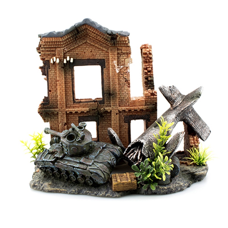 Cây Giả Phát Sáng Trang Trí Bể Cá