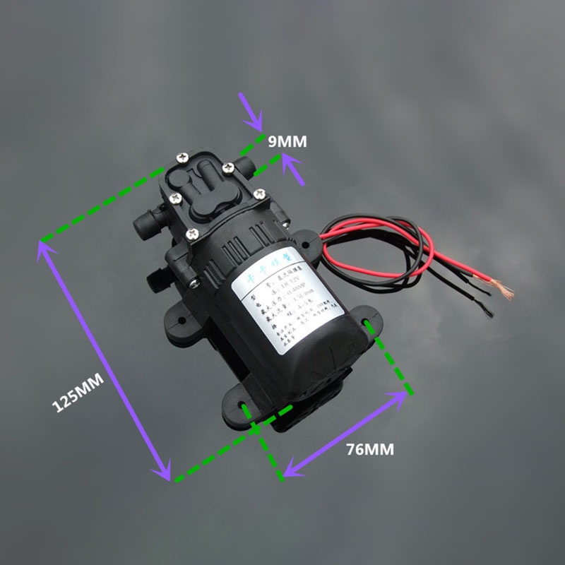 Máy Bơm Cao Áp 12V 0.48Mpa 3.5L/Min