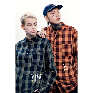 Áo sơ mi Flannel nam nữ Unisex kẻ caro