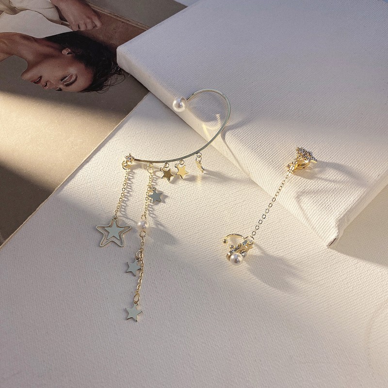 Hoa Tai Dáng Dài Hình Bướm Phong Cách Hàn Quốc Thanh Lịch