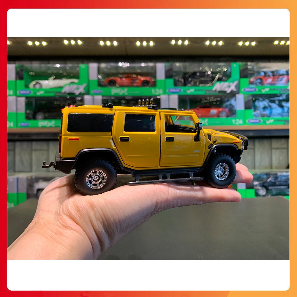 Mô hình xe HUMMER H2 SUV tỉ lệ 1:32 JACKIEKIM