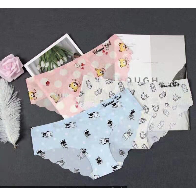 Quần Lót Nữ Su Điều Hòa Kute -Thun Lạnh Không Đường May Siêu Mát Lạnh S11 | BigBuy360 - bigbuy360.vn