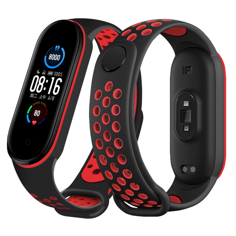 Dây Đeo Thay Thế Bằng Silicone Cho Mi band 7 5 xiaomi Mi band 4 3 5 6 7