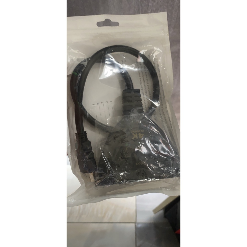 Bộ Chuyển Đổi Hdmi 3 Cổng 3 Đầu Vào 1 Đầu Ra Chất Lượng Cao(tặng kèm móc khoá)