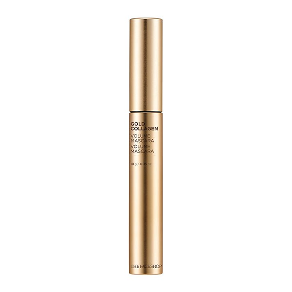 Mascara Kiêm Dưỡng Mi Gold Collagen Volume Mascara Fmgt The Face Shop Chính Hãng - Hàn Quốc