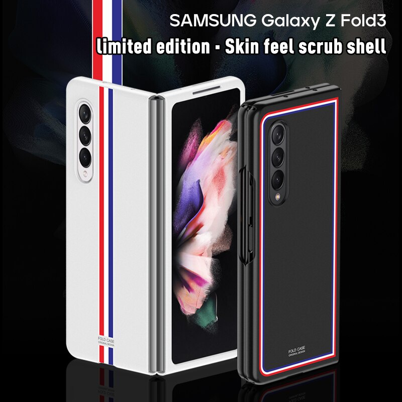 Ốp điện thoại siêu mỏng bảo vệ dành cho Samsung Galaxy Z Fold 3 5G 2021