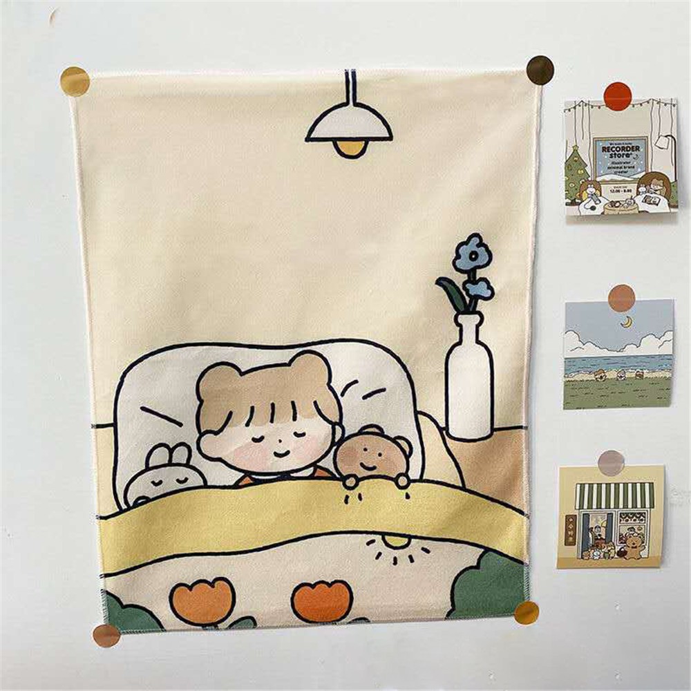 💖 Rẻ nhất Shopee💖 Tấm vải treo tường dùng trang trí/ làm phông nền chụp ảnh độc đáo tiện dụng