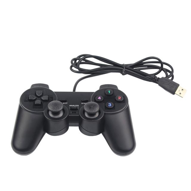 Tay Cầm Chơi Game Có Dây Usb 2.0 Cho Pc / Laptop Raspberry Pi 3 / Ps3 / Sony Playstatio