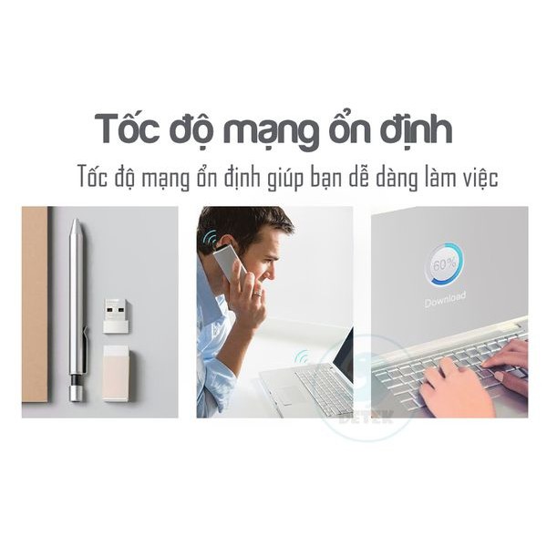 USB Thu Wifi Cho Pc, Laptop, Bộ Thu Sóng Wifi Mini Nhỏ Gọn Mecury MV150US - Chính Hãng Bảo Hành 6 Tháng Đổi Mới | BigBuy360 - bigbuy360.vn